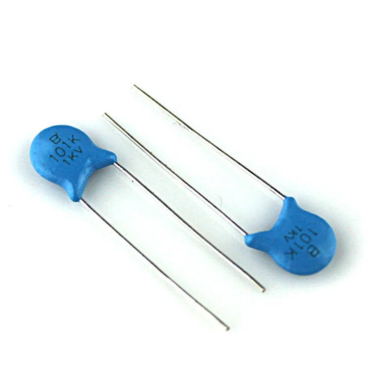 LORIDA factory price 1KV 101K 222k 2kv 221 100PF supplier power type ac dc chip blue disc high voltage ceramic capacitors