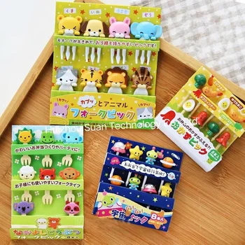 12Pcs Food Picks For Kids, Dinosaur Fruit Food Picks, Fun Kids Food Picks For Bento - View #5