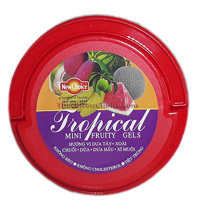 Tropical Mini Fruity Gels желе мини ассорти