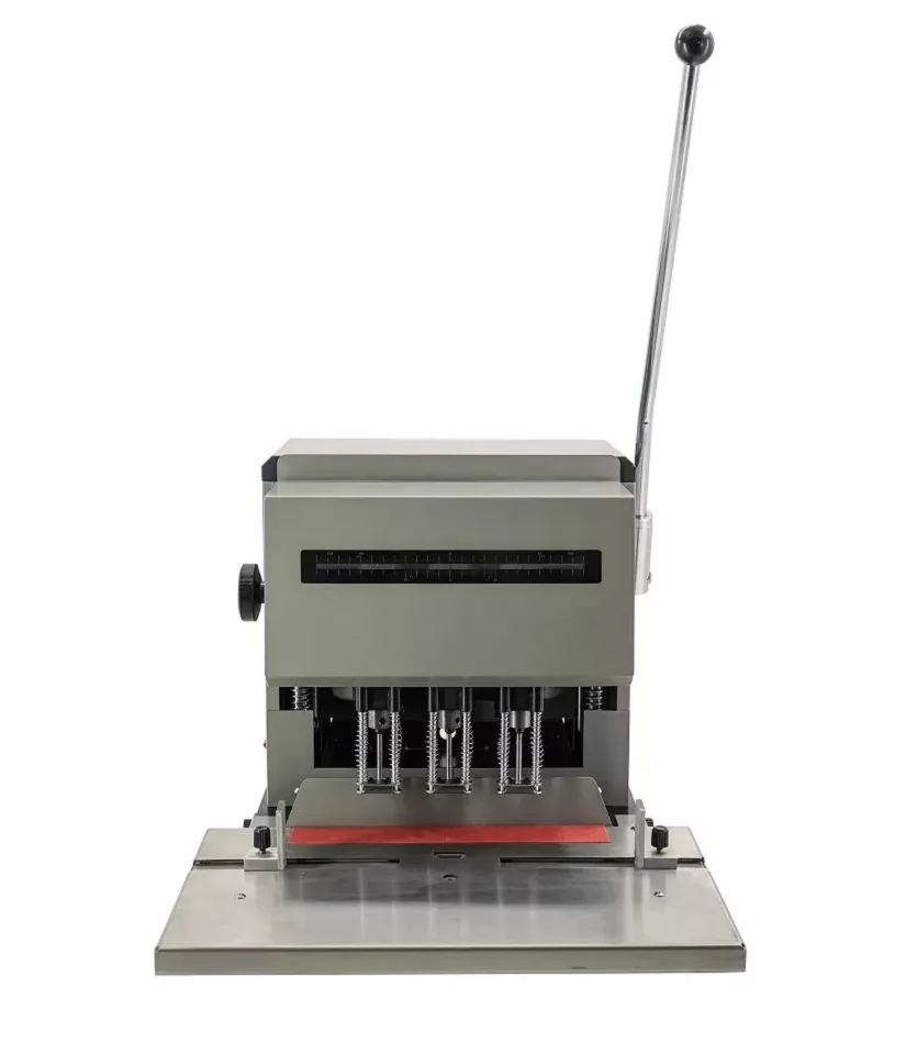 WB50B Регулируемый Перфоратор с тремя отверстиями, Электрический тяжелый Перфоратор с тремя отверстиями