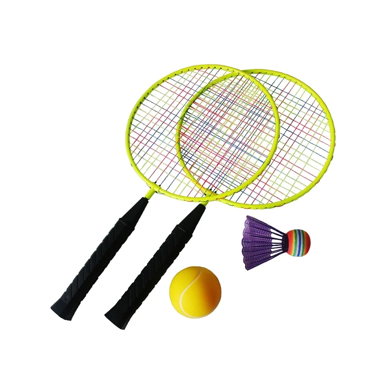 Junior Leeg de prullenbak zoon Suitable For Children Include One Badminton And One Pu Soft Ball Yellow  Junior Short Handle Mini Badminton Racket Set - Buy Mini Badminton Set, Badminton Ball,Racquets Product on Alibaba.com