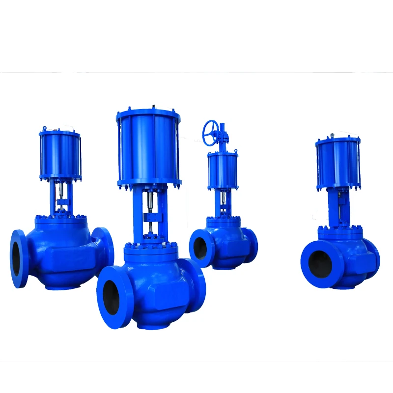 Large Flow Stable Operation Valve Control Fast Response Time Single-Seat Pneumatic Control Valve for Petrochemical Industry