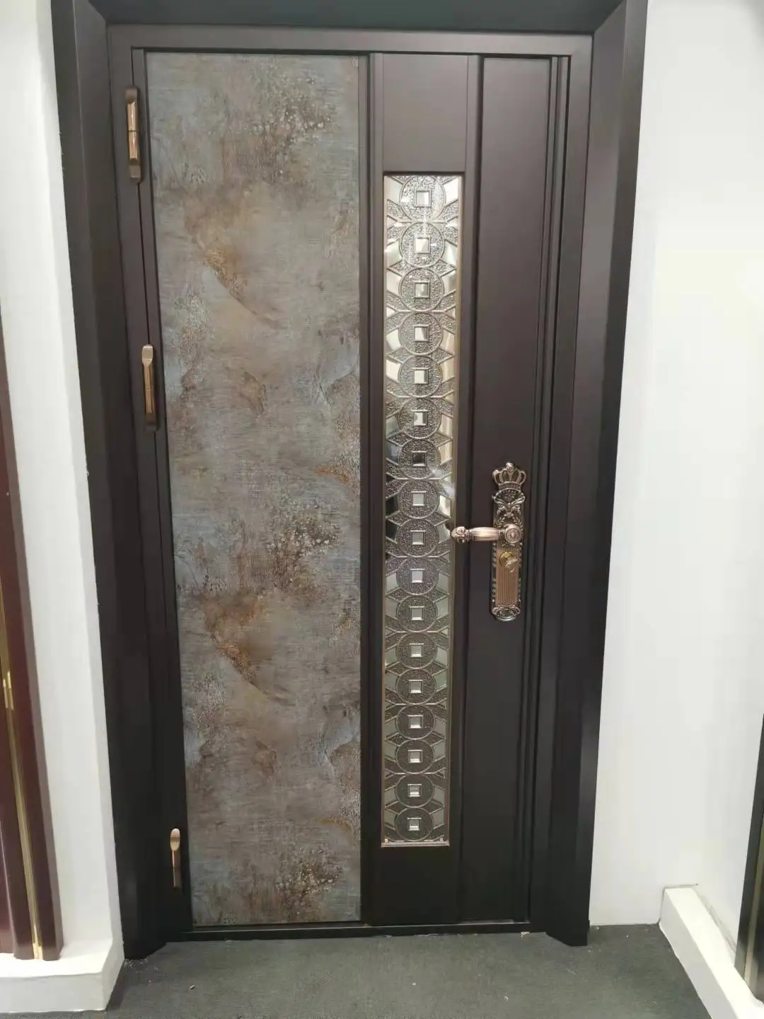 Latest Design Cheapest Price Good Quality Home Style Security Steel Gate Door security door