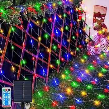 New Design Waterproof Gypsophila Lamp Led Net Light Solar Powered Solar ...