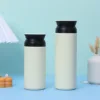 Milky white flat lid