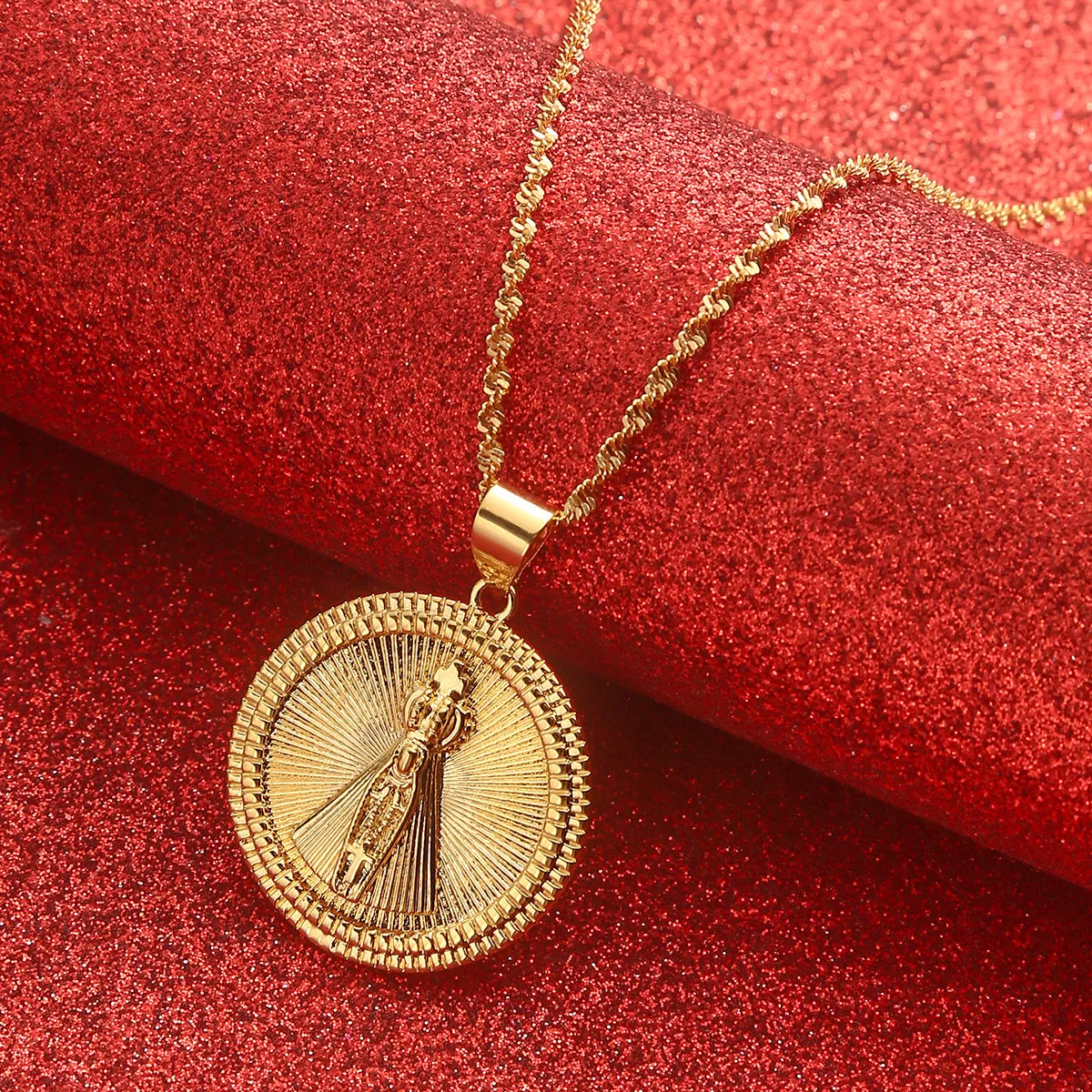 Aparecida Virgin Mary Necklace 