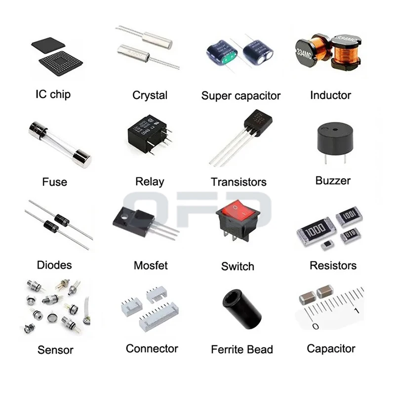 MCP41010-I/SN SOIC-8 Digital Potentiometer Surface Mount 10KOhm 1-CH SPI Single Digital Potentiometer MCP41010-I/SN