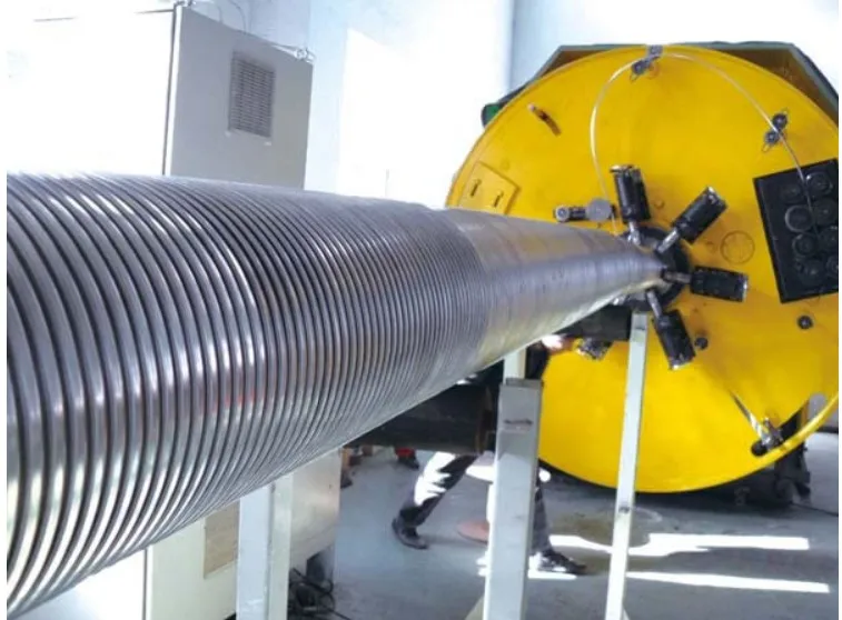 High Speed Continuous Cable Interlock Armoring Machine