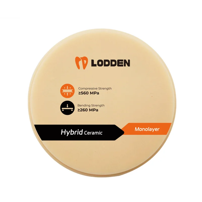 Lodden Aesthetic Composite Block Resin Milling Block Hybrid Ceramic CAD ...