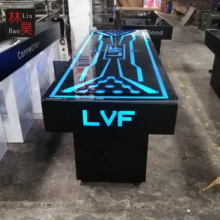 LED Customized Table for Beer Pong Game Drinking Game Table Set