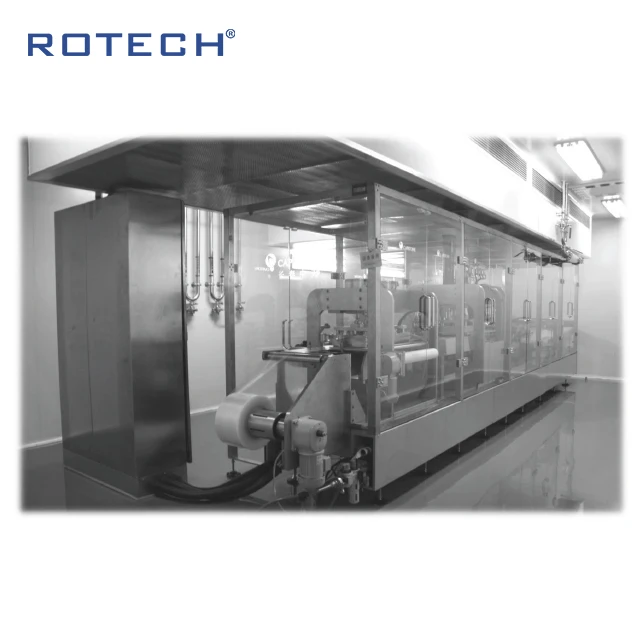 
 Медицинская линия по производству непвх мягких мешков IV  