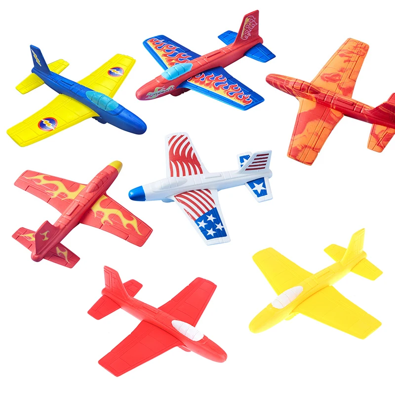 Lot De 4 Avions Planeurs En Mousse EPP - 36 Cm - Jouets De Lancer Pour Enfants - Jeux De Plein Air