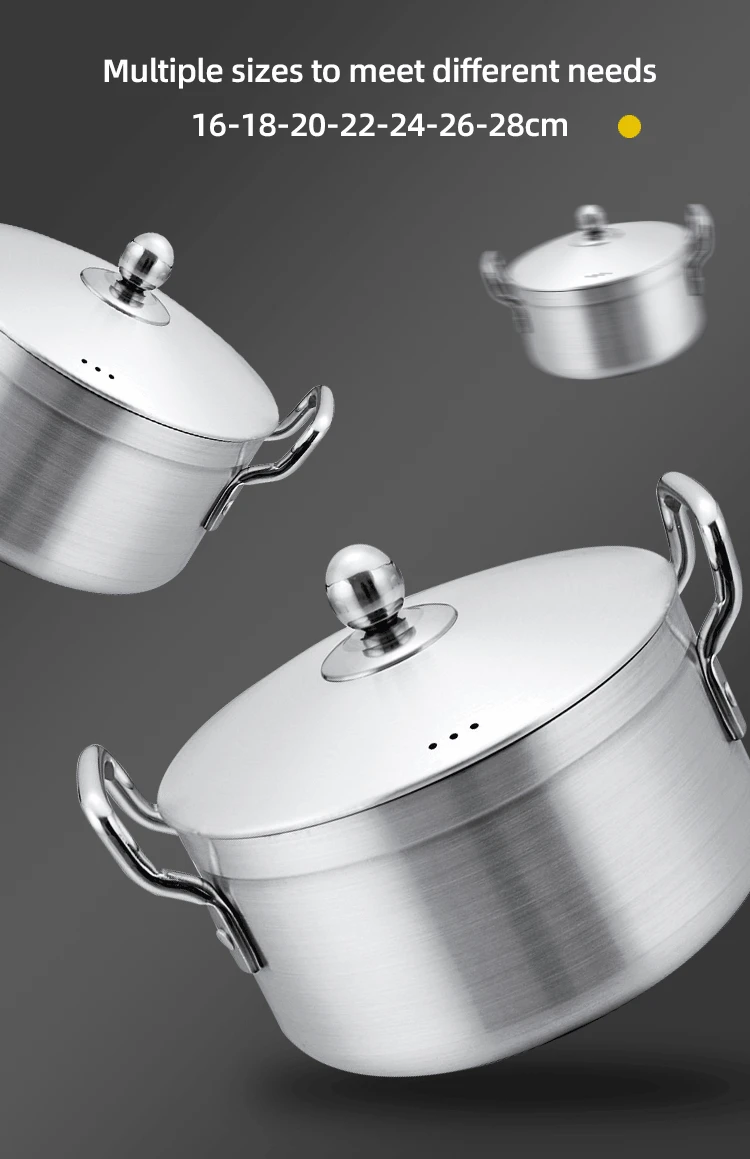 Multifunction Aluminum Cooking Cookware Pot Kitchen Ware Cookware Set
