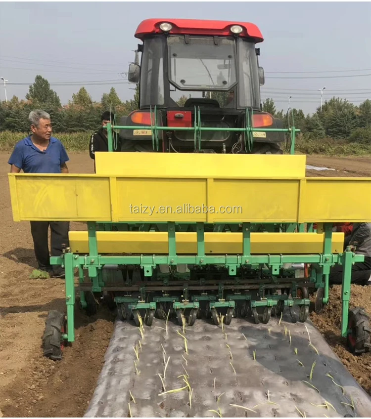 Chinese Onion Planter Machine 6 Row  Onion  Seedling Transplanter