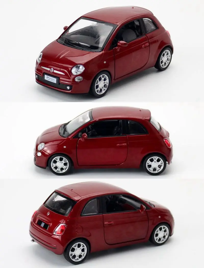 Modèle Réduit 1:18 Fiat Ottimo Sportback - Diecast Métal Couleur Rouge, Neuf