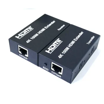 HDMI Extender 1080p 4K 3D HDMI Extender Transmitter Receiver over Cat 5e/6 cat5 cat6 RJ45 Ethernet Converter IR Control HDCP