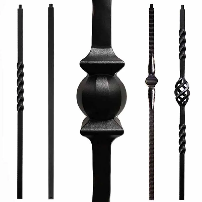 Ornamental Forged Steel Stairway Balusters Pickets Spindle for ...