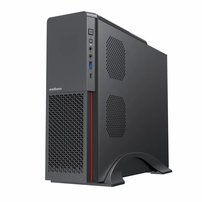 SOHOO--Slim Computer Case,Support Micro Motherboard, M-ATX Computer Parts