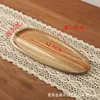 Barniz para madera de acacia, tamaño mediano.