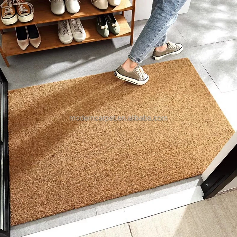 Muti-colours Coconut Fiber Mat Rectangular Coconut Doormat Floor Mat ...