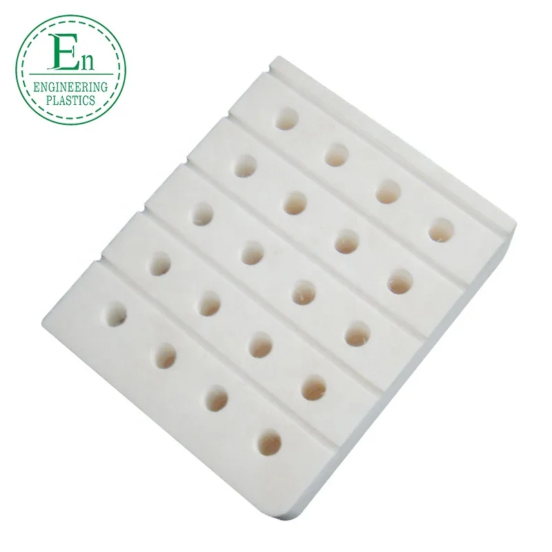 Customized PTFE Cnc Processing Parts Wear Resistant Polytetrafluoroethylene PTFE Plastic Plate Sheet Board