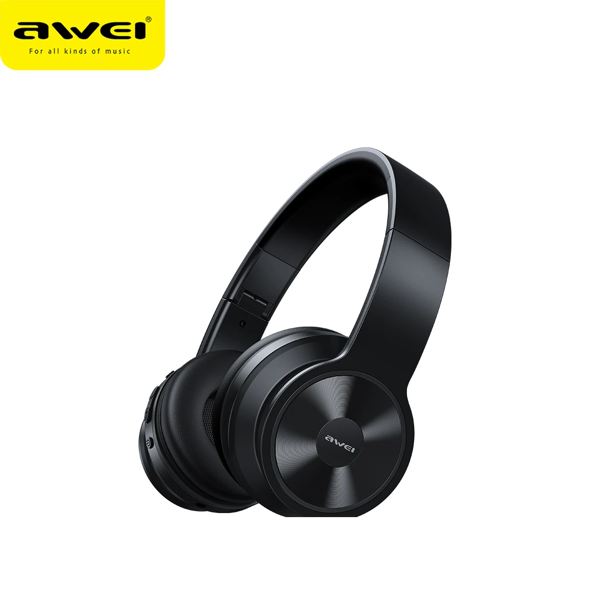 Awei A996BL Wired Music Headphone Wireless Headset Over-Ear Earphone With  Long Bettery Life
