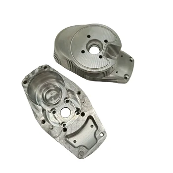 Customized CNC Machined Aluminum Alloy Scooter Gear Box Cover Frame for Electric scooter