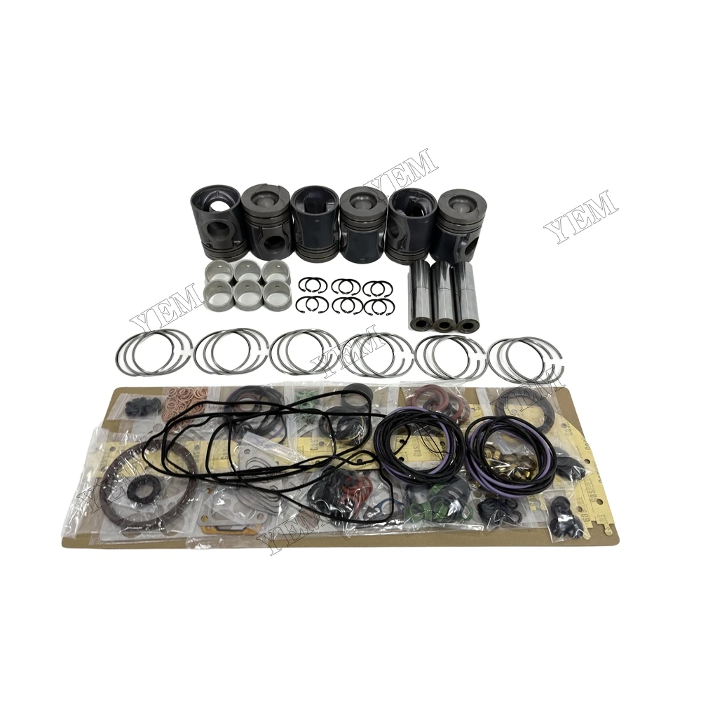Piston And Piston Rings Assembly Overhaul Kit for Volvo TAD741GE OEM Engine Parts 2