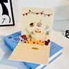 Puppy pull cake with music lights