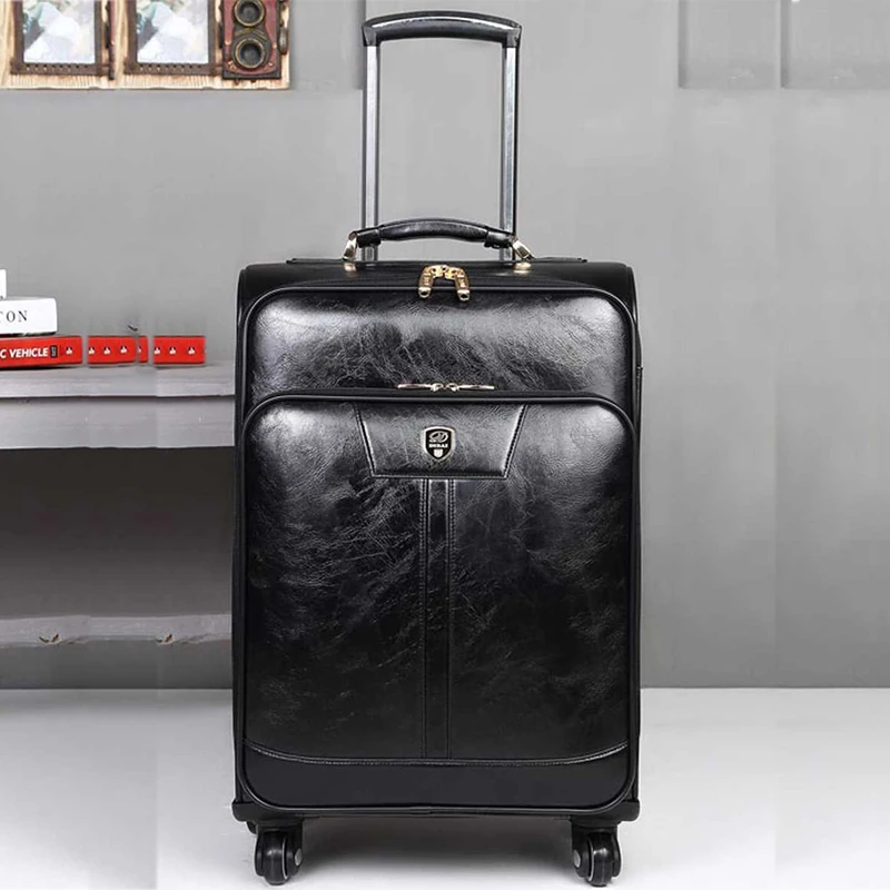 16/18/20/22/24/26/28インチレザーヴィンテージラゲッジPUレザー