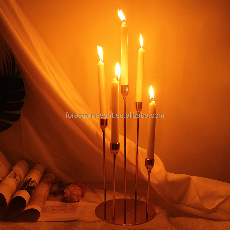 Metal Candlesticks Candle Holders Table Centerpieces Candle Holder