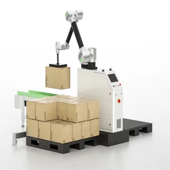 Automatic Factory Stacker Palletizing Machine Carton Case Box Bottles Bag Robotic Arm Packing Line Robot Palletizer