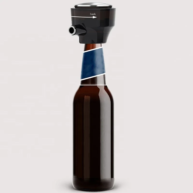 Beer Bubbler, Beer Foamer, Portable Beer Foam Machine for Bottled