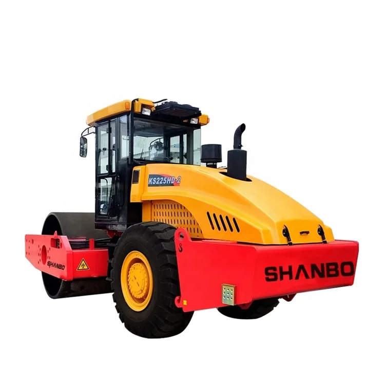 22 tunnell Single Drum Construction Road Roller  