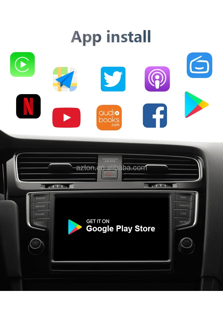Ux999 Mini Box Wireless Carplay Android Auto Dongle For Original Apple