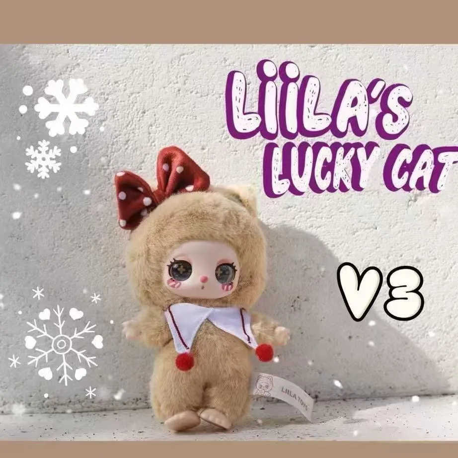 新作Liila V3 Luck Cat Serisesブラインドボックスおもちゃアニメ