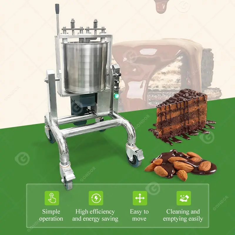 Premier Refining Melanger Grinder 2kg 5kg 10kg 7 Kg 40 Kg 50 Kg Mini Wet Stone Mill Machine for Chocolate
