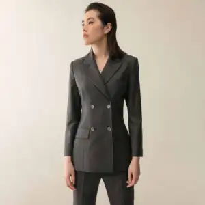 Manufacturer's Two-Piece Long Pants Set, Fashionable Office Women's Work Clothes, Business Formal Suit With