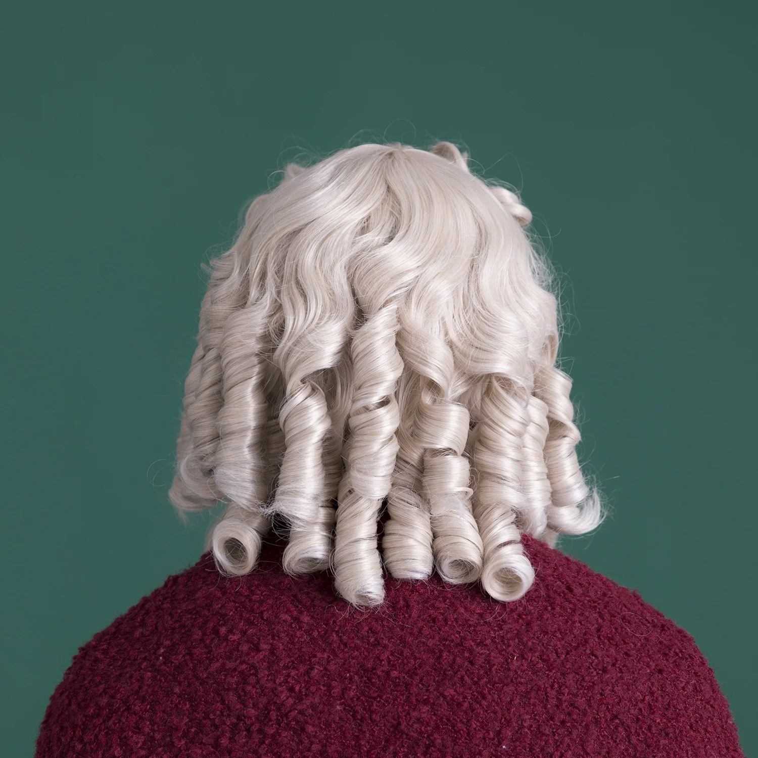 2022 Direct Factory New Design Hot Resistant Synthetic Santa Wig and Beard With Moustache Set