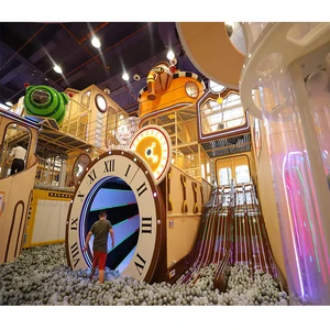 Customized New Design Amusement Future Technology Space Theme Indoor Playground Game Kids Indoor Playground Equipment on Sale