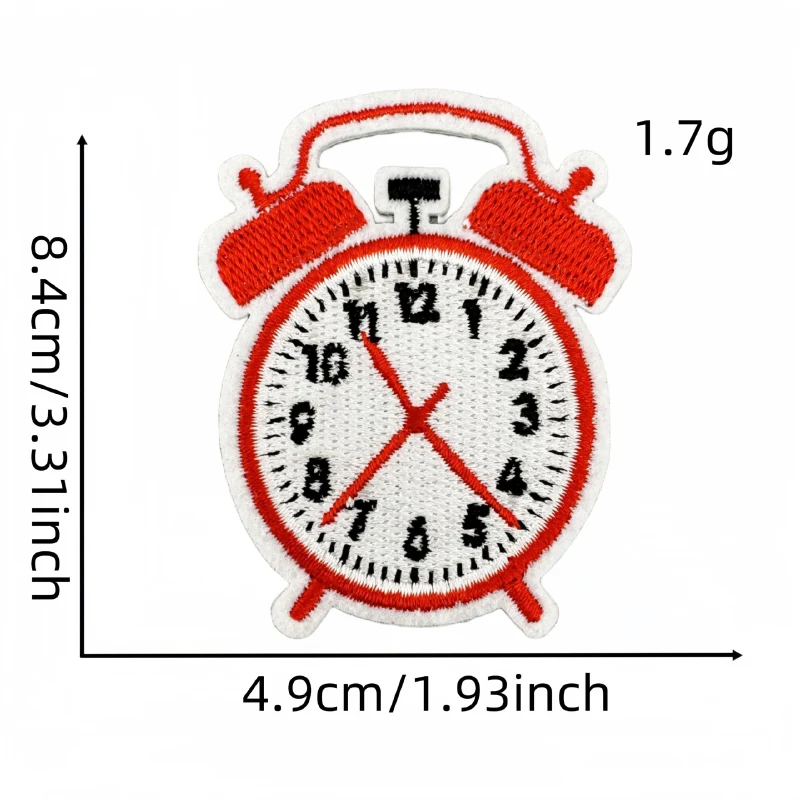 Hot Sale New School Laboratory Scientific Research Graduation Study Stationery Theme Iron on Embroidery Patches for Diy