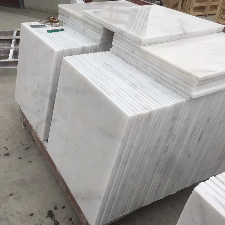 China White Marble for wall tiles and flooring tiles for villa, hotel, shopping mall