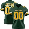 Dark Green-yellow and White