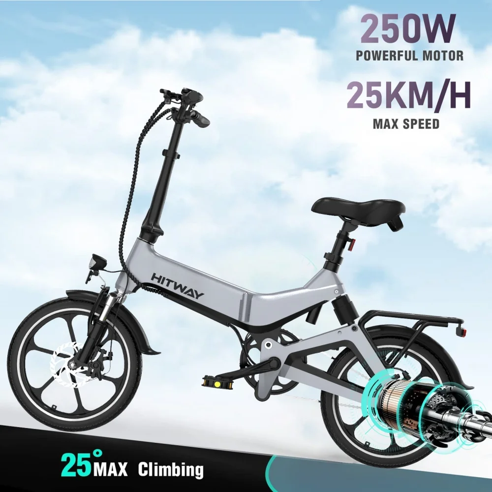 HITWAY BK2 Folding Electric Bike - High Quality & Versatile HITWAY BK2 Folding Electric Bike - High Quality & Versatile