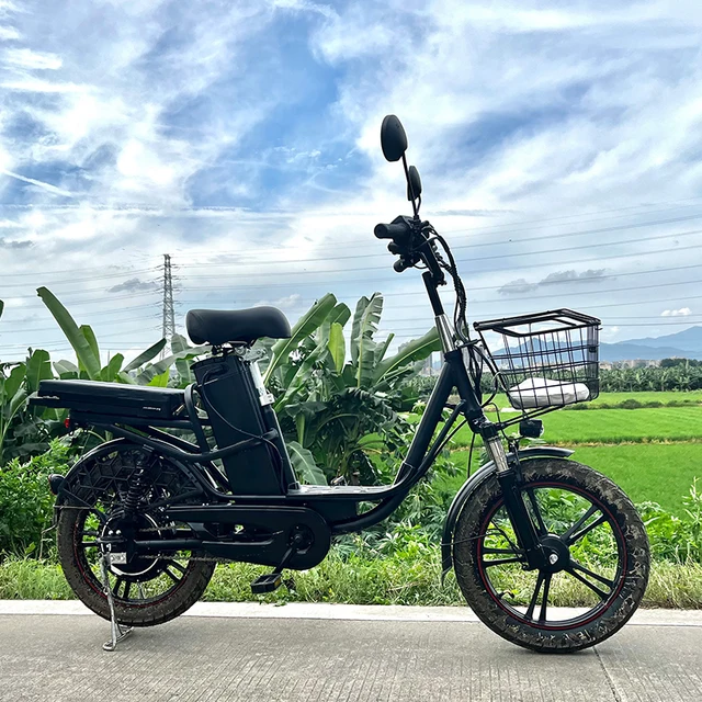 E18 High-Performance Electric Bike 48V 500W Powerful Rear Hub Motor Long Range Mountain Riding with Disc Brake