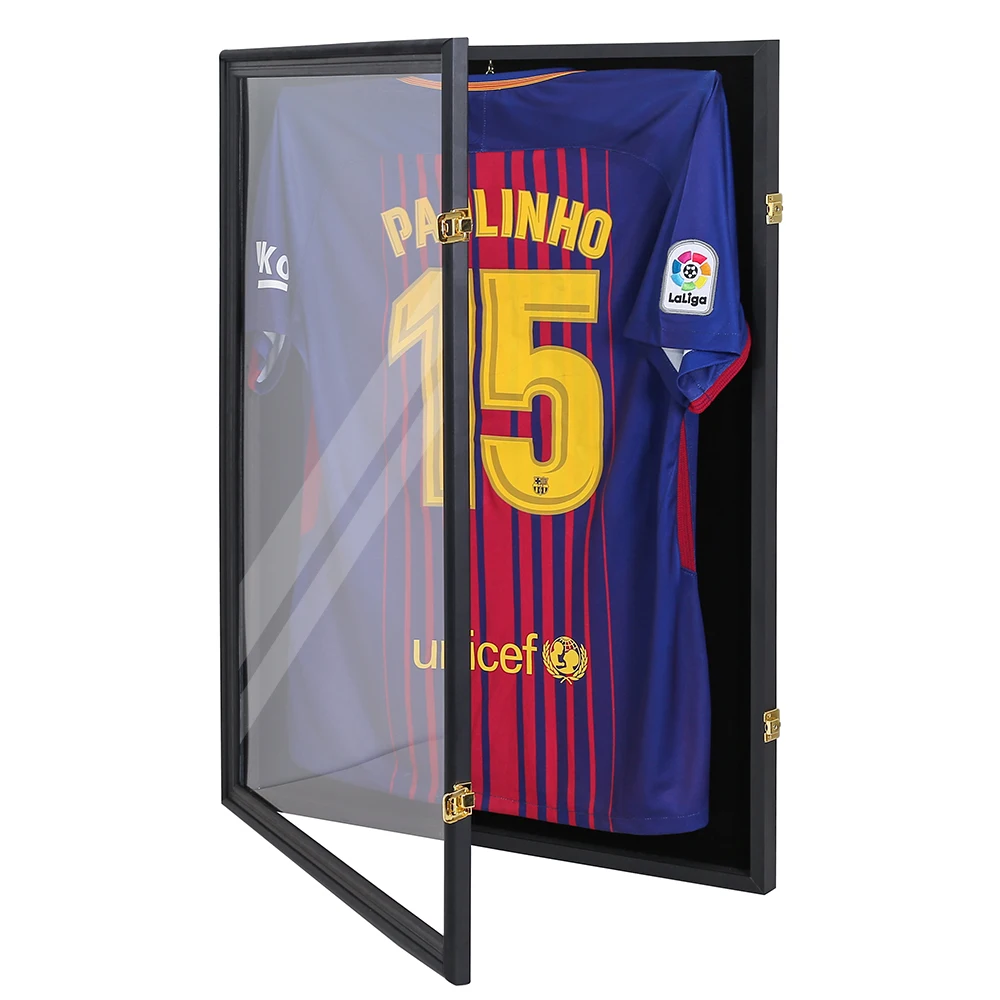 Eco-friendly Jersey Frame Display Case Customizable Size