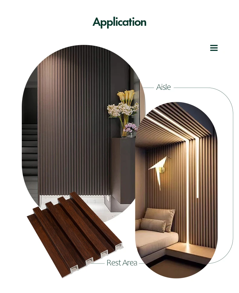 Interior Fluted WPC Wall Panel - Modern & Waterproof