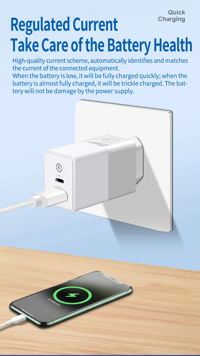 65w fast charger with gan tech eu plug for xiaomi mi 65w eu wall charger pps gan for apple android