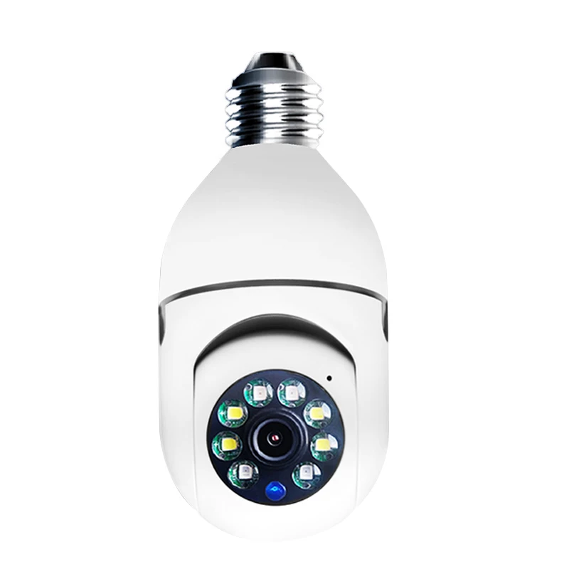 Innovative & Affordable Security Device WiFi Smart Bulb Camera for 360 Panoramic Home Monitoring