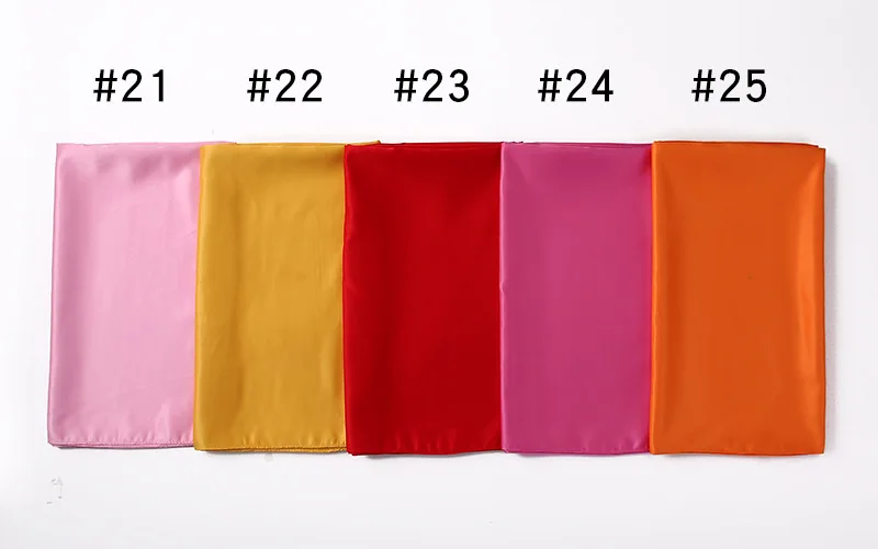 2021 Cheap Head Scarves Custom Scarf Silk   Breathable Muslim Hijab 2021 Solid Colored Somali Kenya Soft Material Big Scarves